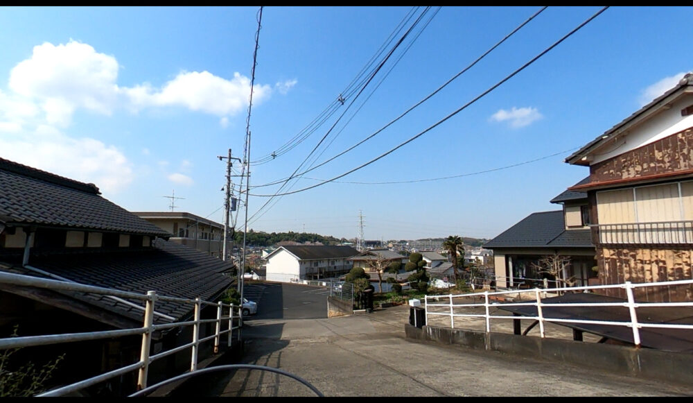 高台からの風景