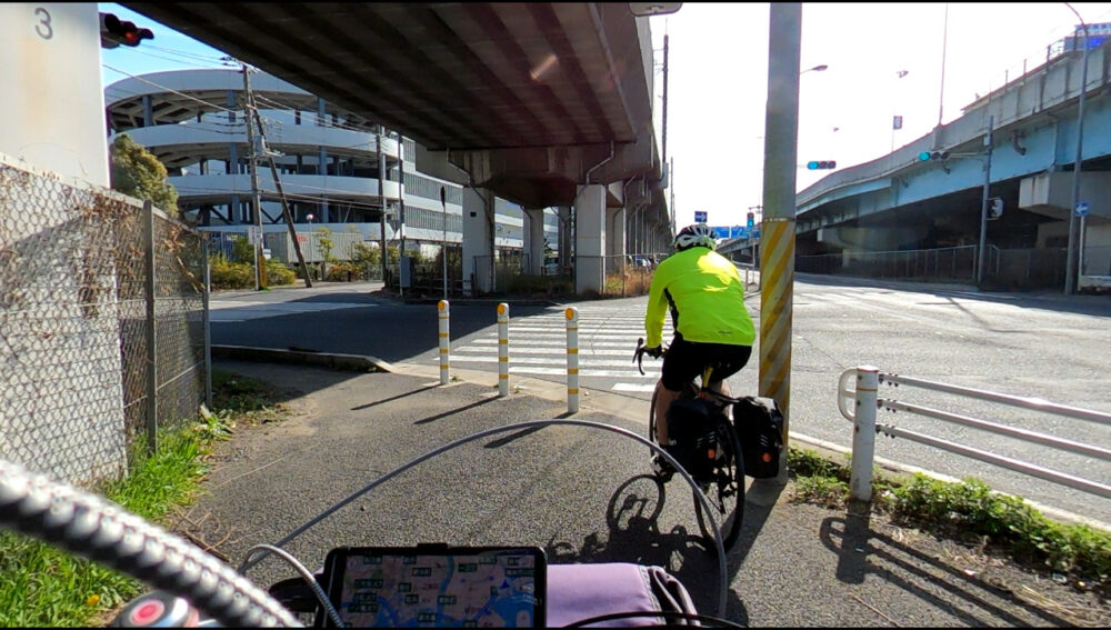 千鳥町の横断歩道