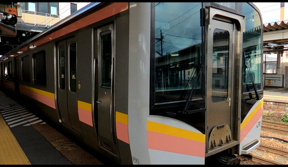 長岡行き電車
a-train-for-Nagaoka